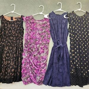Bundle 4 dresses for $20! Sleeveless xs